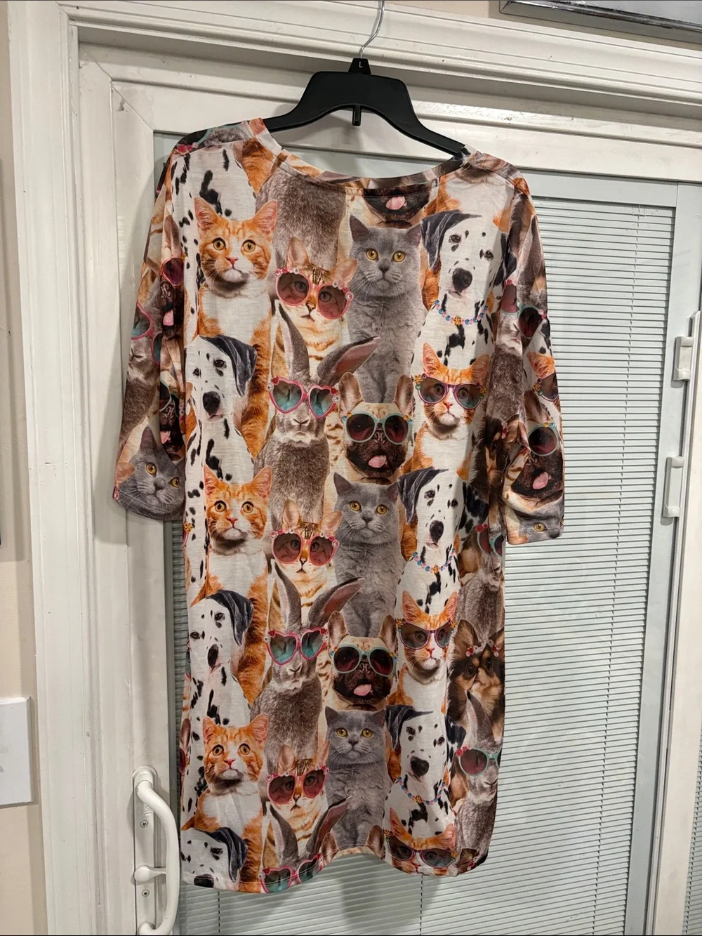 Secret Treasures Multicolor Pet Portrait Tunic